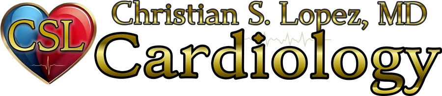 Christian S. Lopez, MD Cardiology &ndash; CSL heart logo